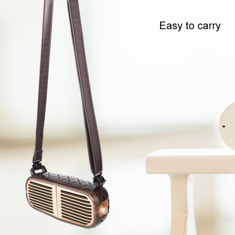 Oneder V8 Coppia di ventose magnetiche Cassa audio stereo Altoparlante Bluetooth senza fili con cinturino, supporto vivavoce e scheda TF e unità USB e AUX