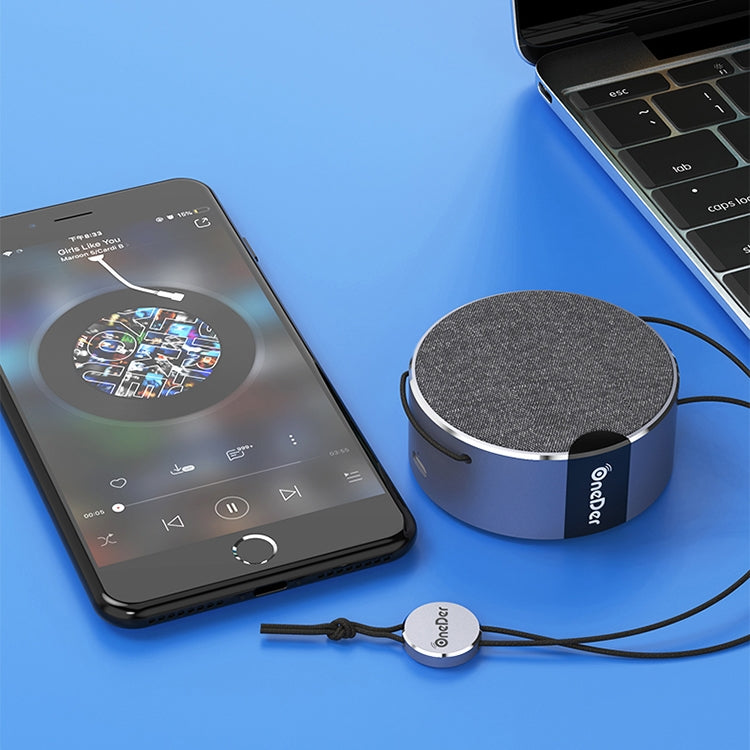 Oneder V12 Mini altoparlante wireless Bluetooth con cordino, supporto vivavoce