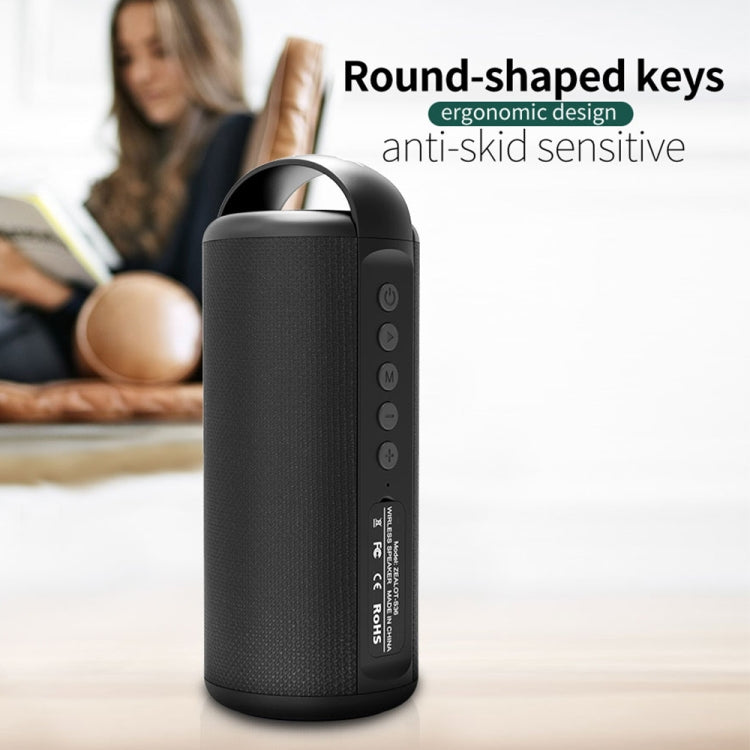 ZEALOT S36 Altoparlante Bluetooth wireless portatile per bassi pesanti con microfono incorporato, supporto per chiamate in vivavoce, scheda TF e AUX