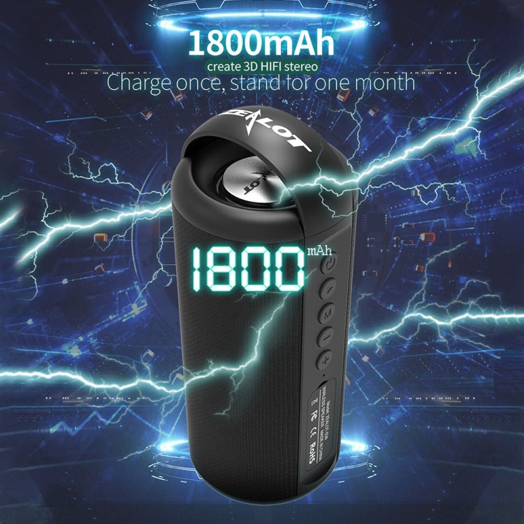 ZEALOT S36 Altoparlante Bluetooth wireless portatile per bassi pesanti con microfono incorporato, supporto per chiamate in vivavoce, scheda TF e AUX