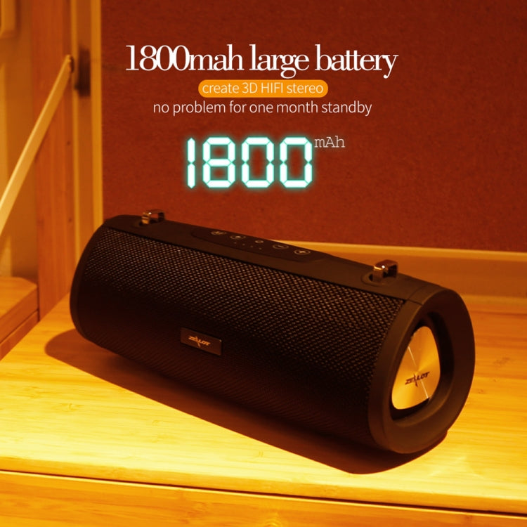 ZEALOT S38 Subwoofer portatile Altoparlante Bluetooth wireless con microfono incorporato, supporto per chiamate in vivavoce, scheda TF e AUX