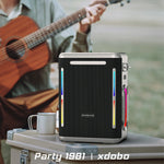 Altoparlante Bluetooth portatile 300W con LED colorati
