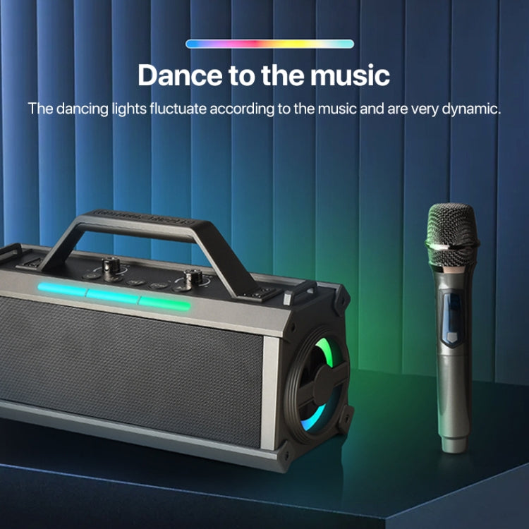 Altoparlante per karaoke domestico portatile da esterno senza fili Bluetooth L202, L202