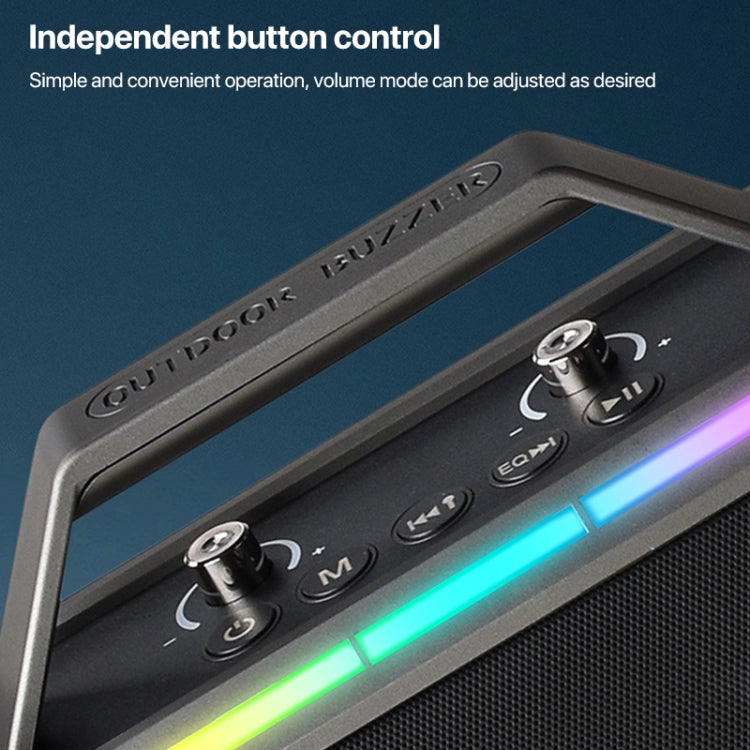 Altoparlante per karaoke domestico portatile da esterno senza fili Bluetooth L202, L202