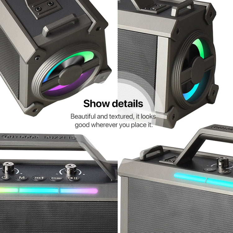 Altoparlante per karaoke domestico portatile da esterno senza fili Bluetooth L202, L202