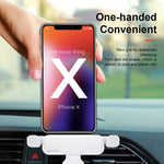 WK WA-S41 Staffa a gravità per auto serie iDeal Staffa per supporto pieghevole per telefono cellulare con presa d'aria per auto, WA-S41