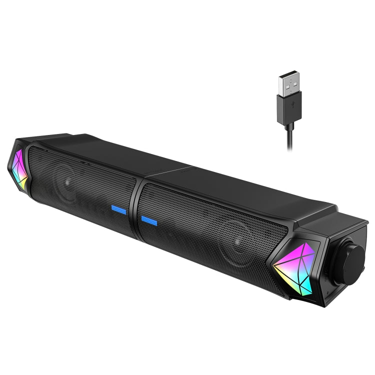 Altoparlante Bluetooth portatile con luce RGB e microfono