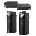Altoparlante Bluetooth portatile con luce RGB e microfono