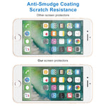 Pellicola vetro temperato per iPhone 8 Plus e 7 Plus