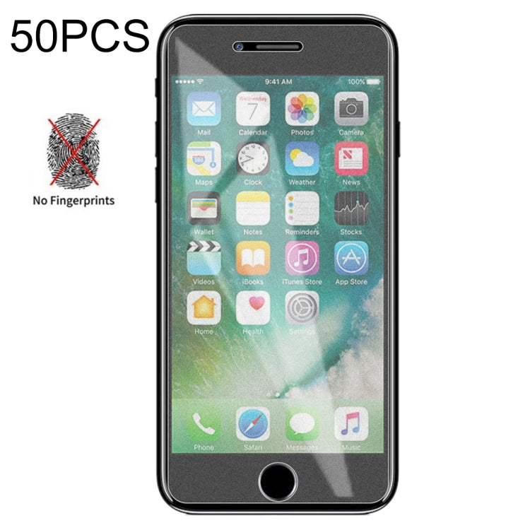 Pellicola in vetro temperato opaco per iPhone 7 Plus e 8 Plus