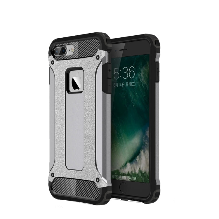 Per iPhone 8 Plus e 7 Plus Custodia combinata Tough Armor TPU + PC, For iPhone 7 Plus, For iPhone 8P & 7P