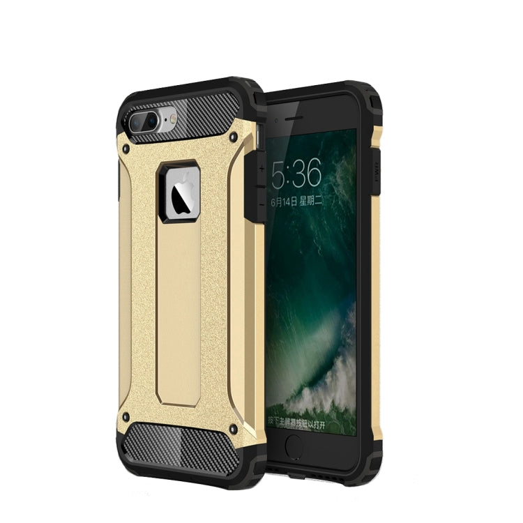 Per iPhone 8 Plus e 7 Plus Custodia combinata Tough Armor TPU + PC, For iPhone 7 Plus, For iPhone 8P & 7P