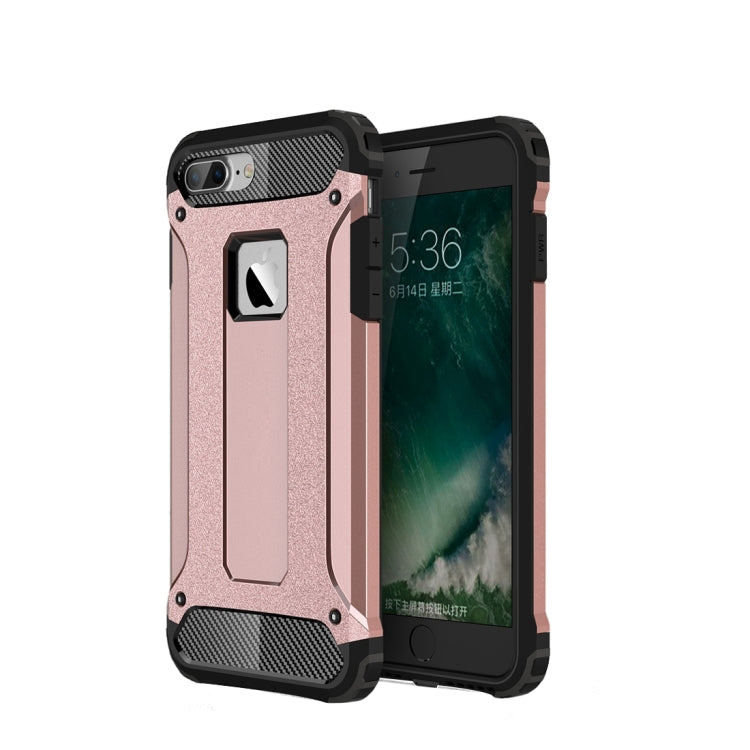 Per iPhone 8 Plus e 7 Plus Custodia combinata Tough Armor TPU + PC, For iPhone 7 Plus, For iPhone 8P & 7P