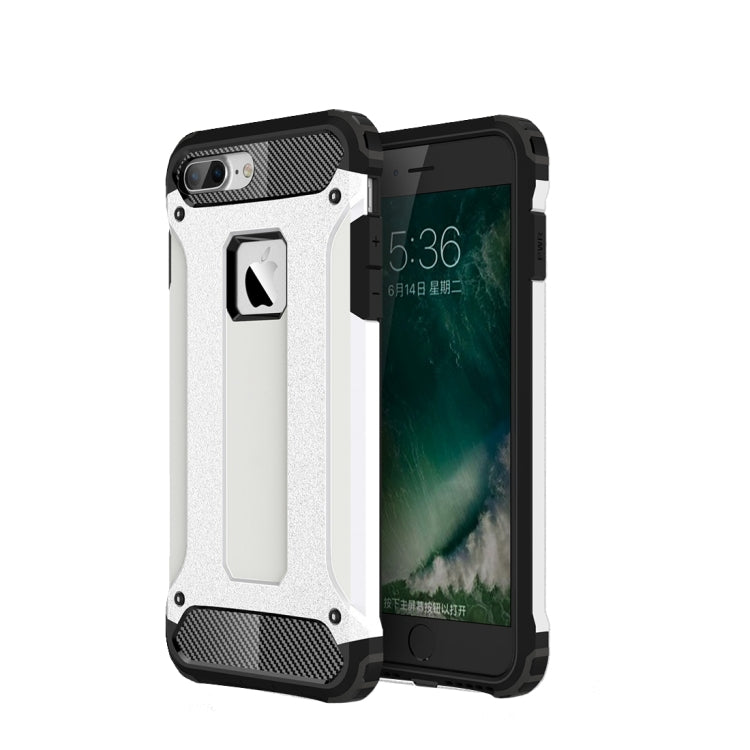 Per iPhone 8 Plus e 7 Plus Custodia combinata Tough Armor TPU + PC, For iPhone 7 Plus, For iPhone 8P & 7P