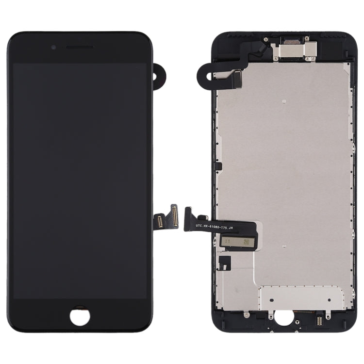 Complete LCD Screen and Digitizer Assembly Include Front Camera for iPhone 7 Plus, i7 Plus Black with Camera, i7 Plus White with Camera