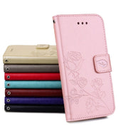 Custodia in pelle flip per iPhone 8 Plus e 7 Plus