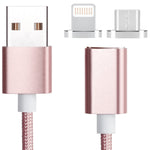 Cavo dati magnetico Micro USB 2 in 1 1,2 m 2A