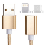 Cavo dati magnetico Micro USB 2 in 1 1,2 m 2A