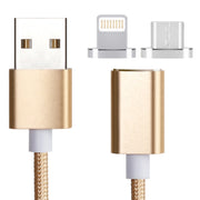Cavo Dati Magnetico Micro USB 2 in 1 1,2 m
