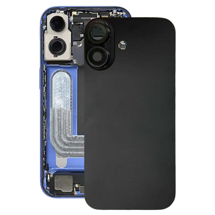 Cover posteriore in vetro originale per iPhone 17 con copertura per obiettivo della fotocamera e batteria integrata., For iPhone 17(with Camera Lens)