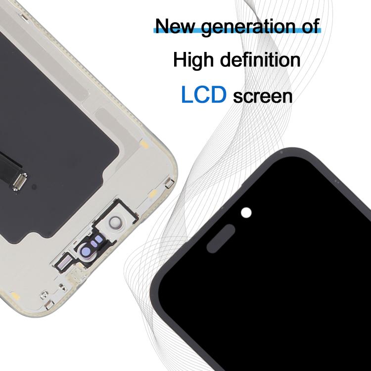 Schermo LCD OLED morbido JK per iPhone 17 Pro Max, For iPhone 17 Pro Max