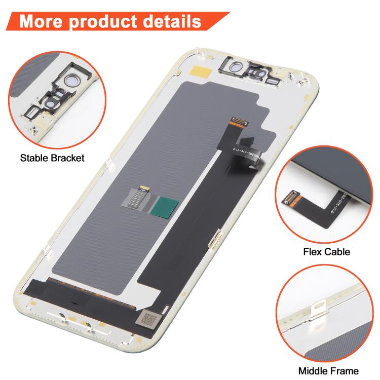 Schermo DD Hard OLED per iPhone 17 Pro Max, For iPhone 17 Pro Max(Hard LCD)