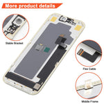 Schermo OLED rigido DD per iPhone 17 Pro, For iPhone 17 Pro (Hard LCD)
