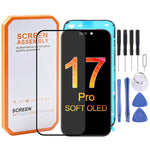 Schermo OLED morbido HXL per iPhone 17 Pro, For iPhone 17 Pro