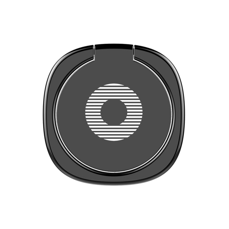 Baseus Staffa universale di supporto per anello in metallo Privity ruotabile a 360 gradi per iPhone, Samsung, HTC, LG, Huawei, Xiaomi, vivo, OPPO, telefoni cellulari o tablet Meizu, lamiera di ferro incorporata, magneti di supporto
