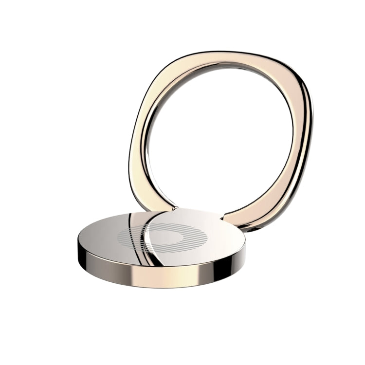 Baseus Staffa universale di supporto per anello in metallo Privity ruotabile a 360 gradi per iPhone, Samsung, HTC, LG, Huawei, Xiaomi, vivo, OPPO, telefoni cellulari o tablet Meizu, lamiera di ferro incorporata, magneti di supporto