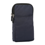 Marsupio sportivo/borsa a tracolla sportiva con cerniera a doppio strato con struttura scozzese multifunzione universale per iPhone X e 7 e 7 Plus / Galaxy S9+ / S8+ / Note 8 / Sony Xperia Z5 / Huawei Mate 8, dimensioni: 16,5 x 9,0 x 3,0 cm