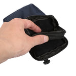 Marsupio sportivo/borsa a tracolla sportiva con cerniera a doppio strato con struttura scozzese multifunzione universale per iPhone X e 7 e 7 Plus / Galaxy S9+ / S8+ / Note 8 / Sony Xperia Z5 / Huawei Mate 8, dimensioni: 16,5 x 9,0 x 3,0 cm