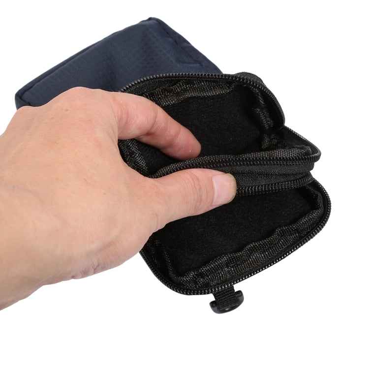 Marsupio sportivo/borsa a tracolla sportiva con cerniera a doppio strato con struttura scozzese multifunzione universale per iPhone X e 7 e 7 Plus / Galaxy S9+ / S8+ / Note 8 / Sony Xperia Z5 / Huawei Mate 8, dimensioni: 16,5 x 9,0 x 3,0 cm