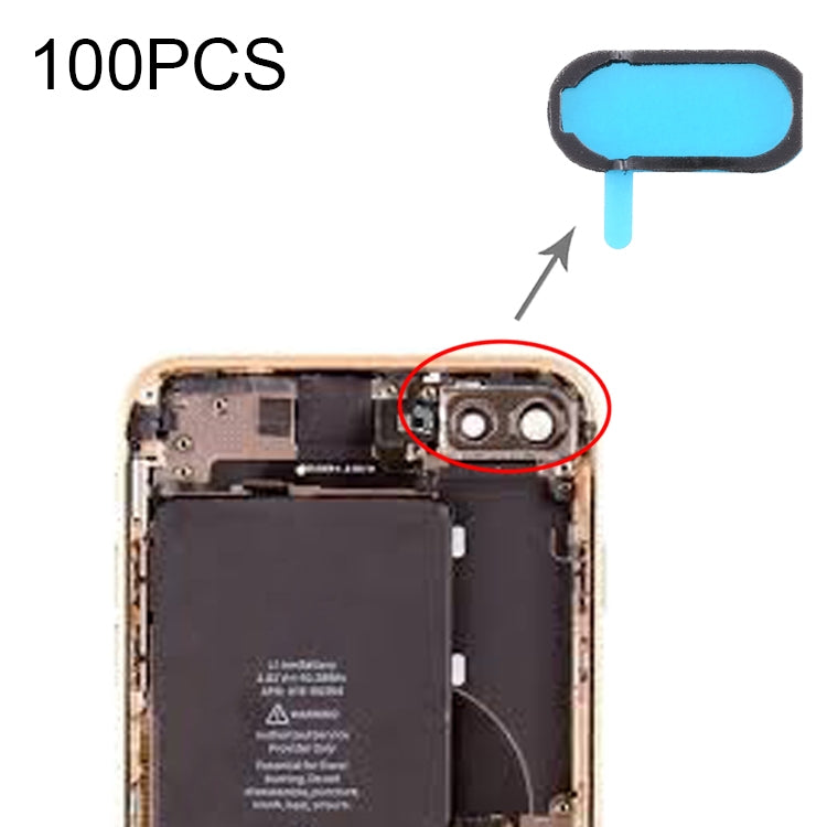 Cuscinetti schiuma antipolvere fotocamera iPhone 7 Plus