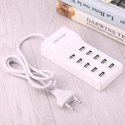 Adattatore Caricabatterie USB 10 Porte