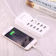 Adattatore Caricabatterie USB 10 Porte