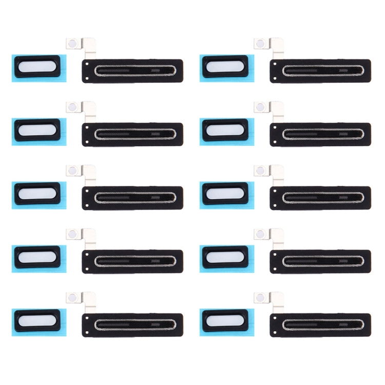 10 pezzi di copertura in rete per ricevitore auricolare + adesivo adesivo per ricevitore auricolare per iPhone 7 Plus, For iPhone 7 Plus (10 PCS)