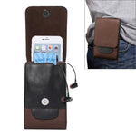 Custodia universale in pelle per iPhone 6 Plus, 7 Plus, 8 Plus