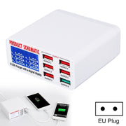 Caricabatterie rapido 40W 6 porte USB LCD