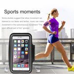 Custodia sportiva da braccio per iPhone 8 Plus e 7 Plus con tasca
