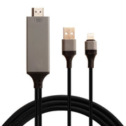 Cavo adattatore 8 pin maschio a HDMI e USB 2m
