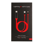 Cavo adattatore 8 pin maschio a HDMI e USB 2m