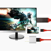 Cavo adattatore 8 pin maschio a HDMI e USB 2m