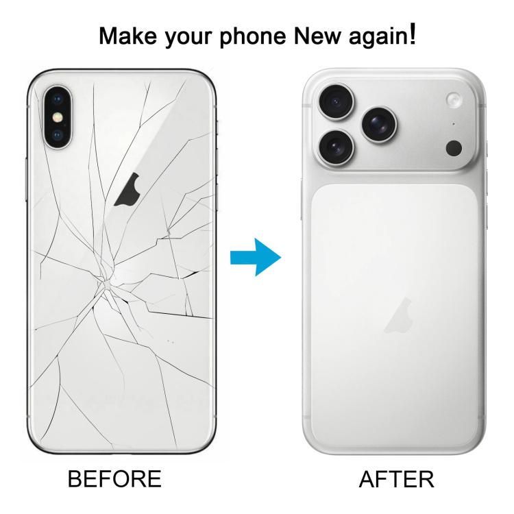 Cover posteriore per iPhone XR con aspetto simile all'iP17 Pro., For iPhone XS Max to iP17 Pro Max