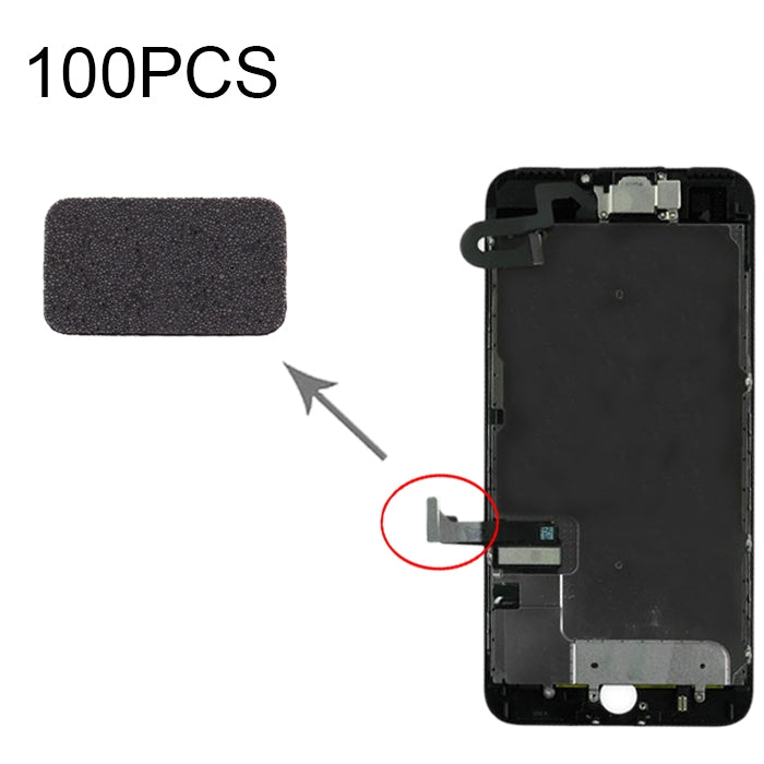 100 dischetti in cotone per cavo flessibile per display LCD per iPhone 7 Plus, For iPhone 7 Plus