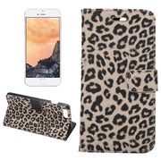 Custodia in pelle leopardata per iPhone 8 Plus e 7 Plus