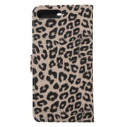 Custodia in pelle leopardata per iPhone 8 Plus e 7 Plus