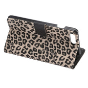 Custodia in pelle leopardata per iPhone 8 Plus e 7 Plus