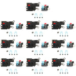 Per iPhone Air, 10 set di altoparlanti, suoneria, buzzer e rete antipolvere., For iPhone Air