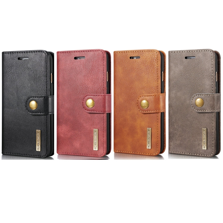 Custodia portafoglio magnetica DG.MING per iPhone 8 e 7